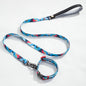 Pet leash collar