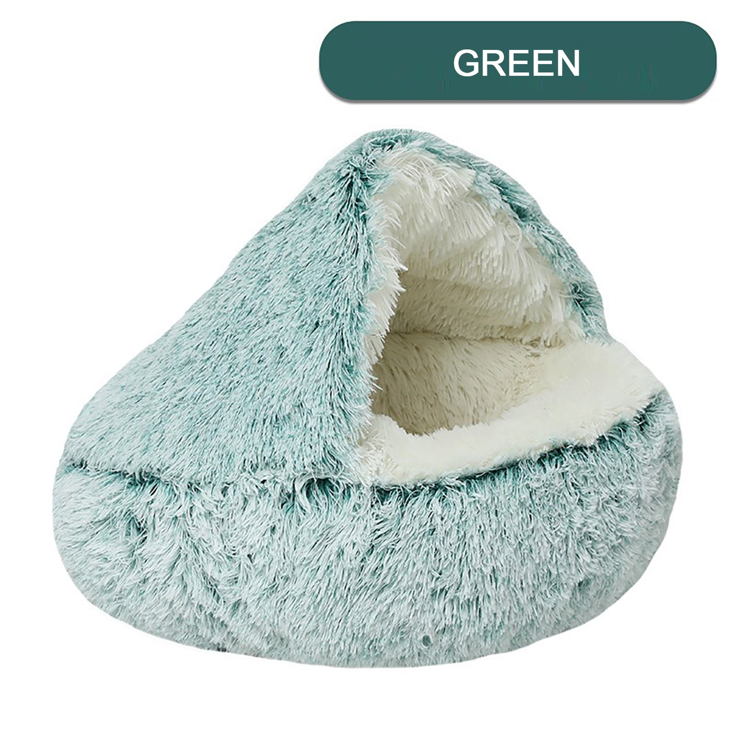 Luxurious Plush Round Bed
