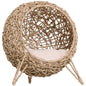 Rattan Elevated Bed