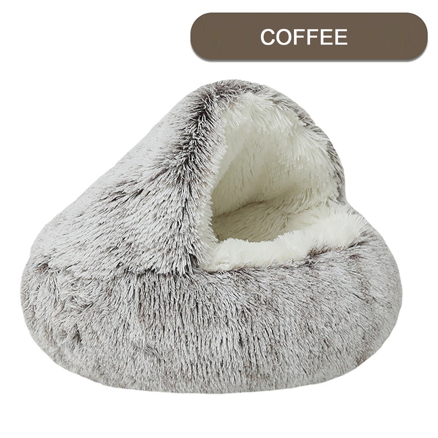 Luxurious Plush Round Bed