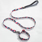 Pet leash collar