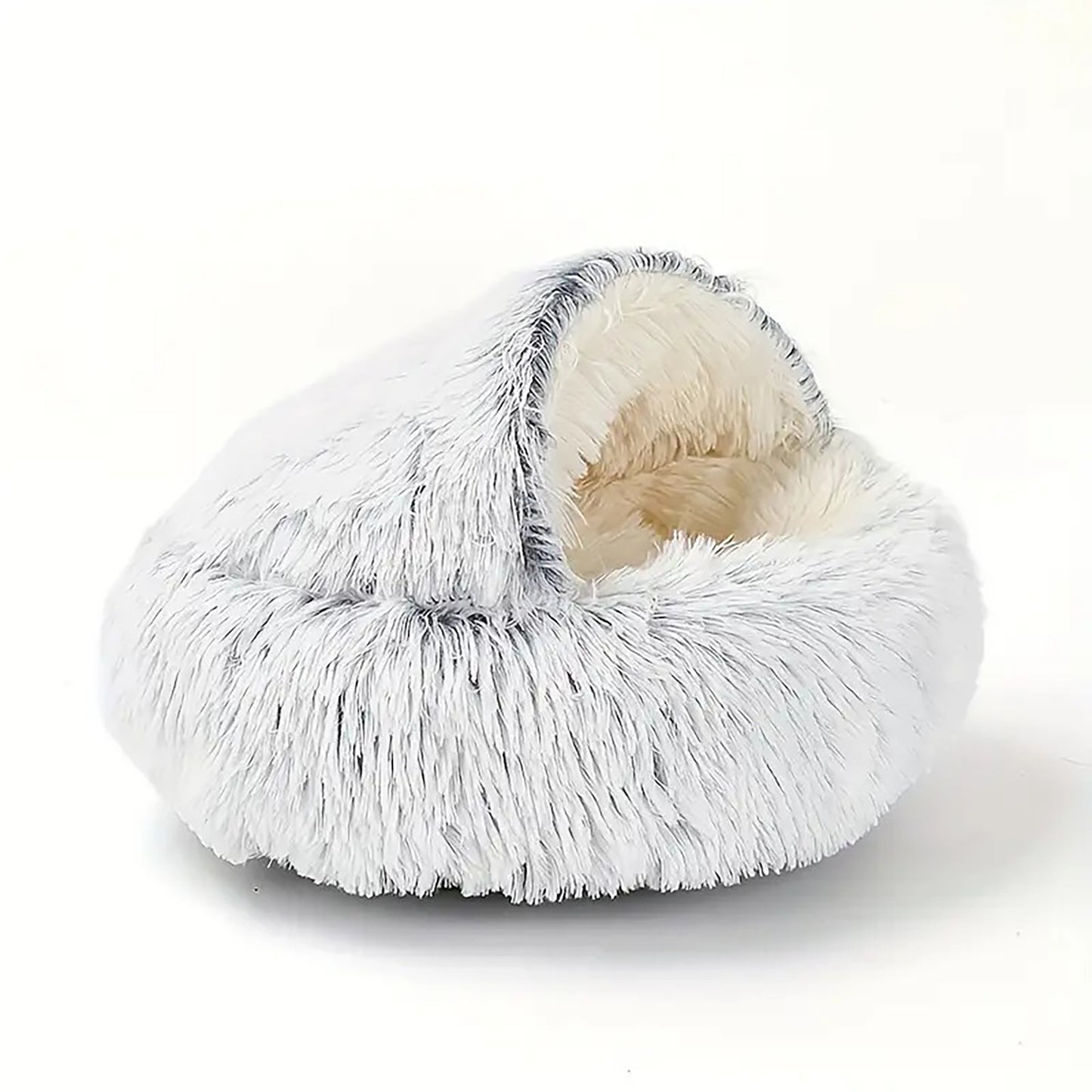 Luxurious Plush Round Bed